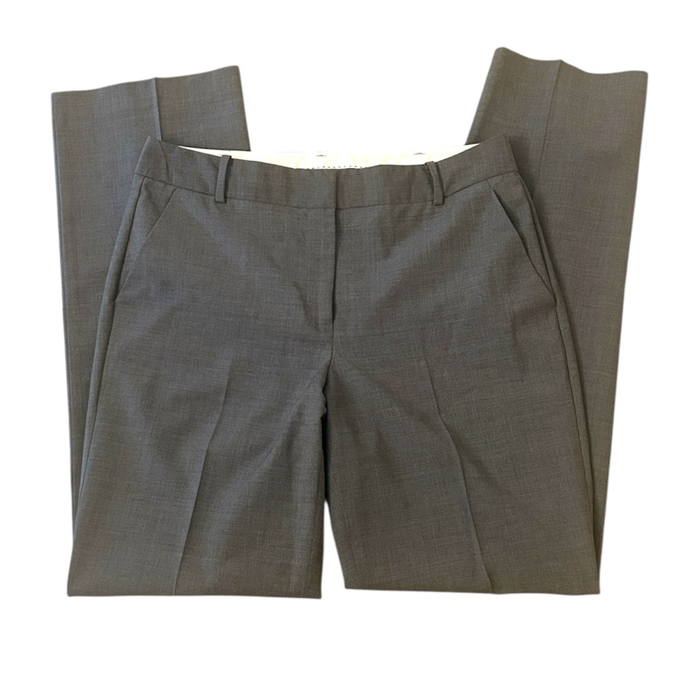 Talbots Heritage Wool Blend Gray Dress Pants Women’s Size 8